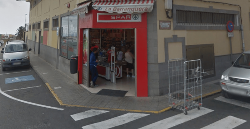 Imagen de archivo del supermercado Spar de La Barranquera (Foto TA)